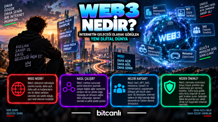 Web3 Nedir? İnternetin Geleceği Olarak Görülen Yeni Dijital Dünya